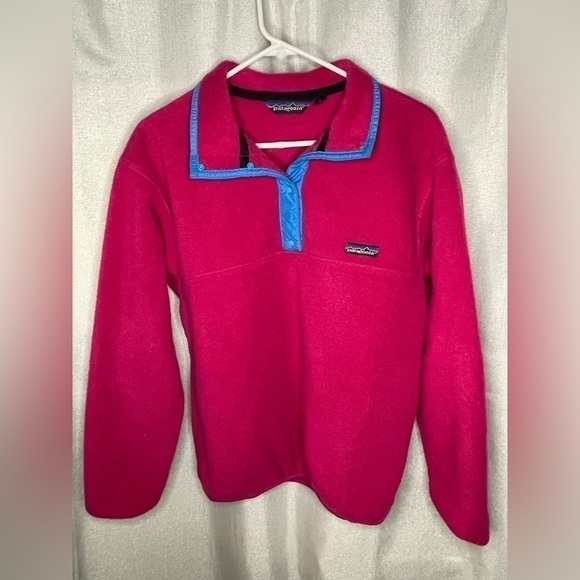 Patagonia Jackets & Blazers - Vintage 90s Gorpcore Patagonia 1/4  snap Fleece Jacket small‌‌‌